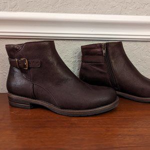 Baretrap Brown Ankle Boots-Size 6.5